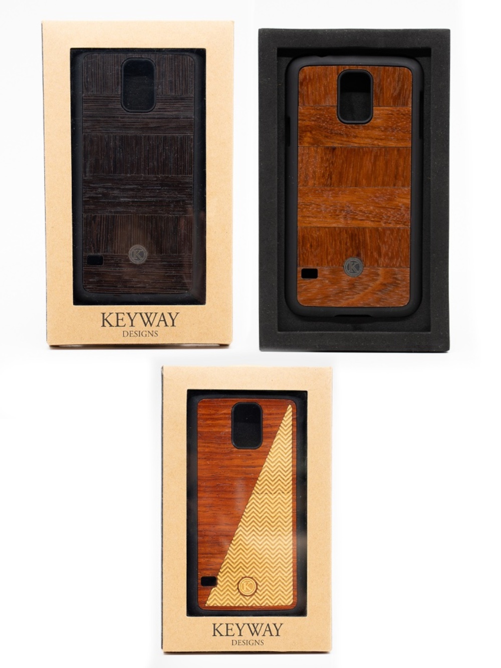 KEYWAY DESIGNS Hybrid Phone Case for Samsung Galaxy S5 [B] Made in Canada